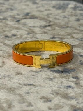 Hermes Clic Clac H Thin Bracelet